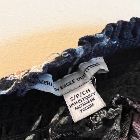 Black Floral Off-Shoulder Maxi Dress - Picture 4 of 4